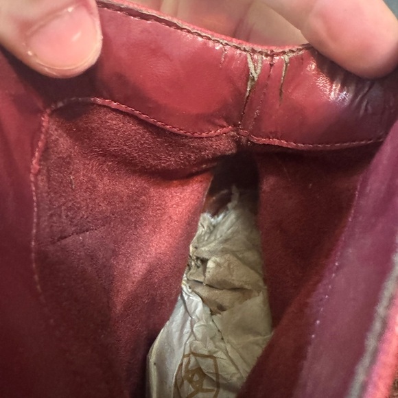 Franco Sarto Western Burgendy Booties - Picture 7 of 7